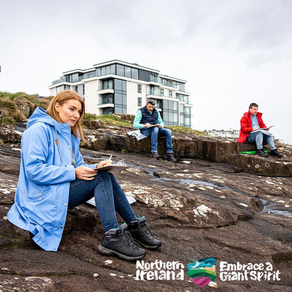 Making Your Mark on the Causeway Coast outdoor art session