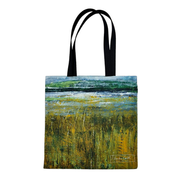 Wheat Field Art Print Tote Bag