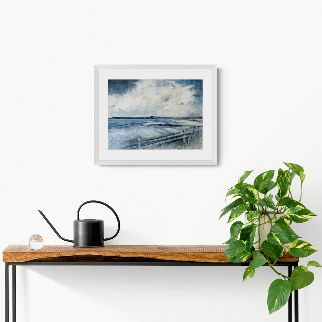 Portballintrae Beach by Frankie Creith hanging on a wall