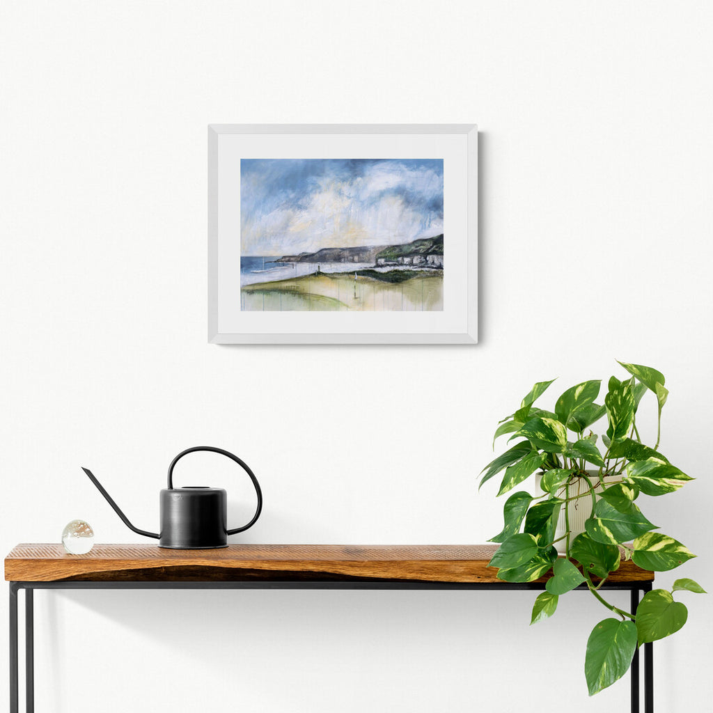 Royal Portrush by Frankie Creith hanging on a wall