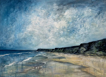 Benone Beach giclée print by Frankie Creith