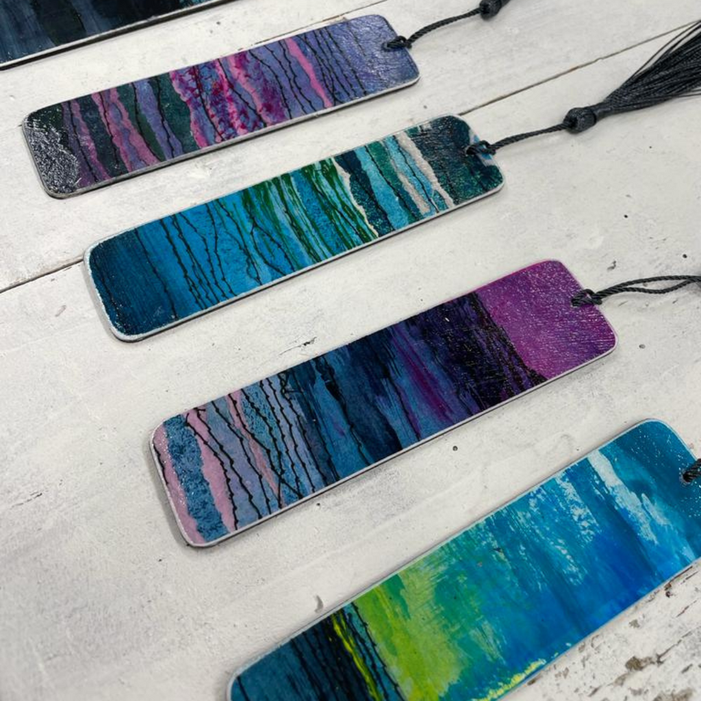 Bookmarks (close up) by Frankie Creith