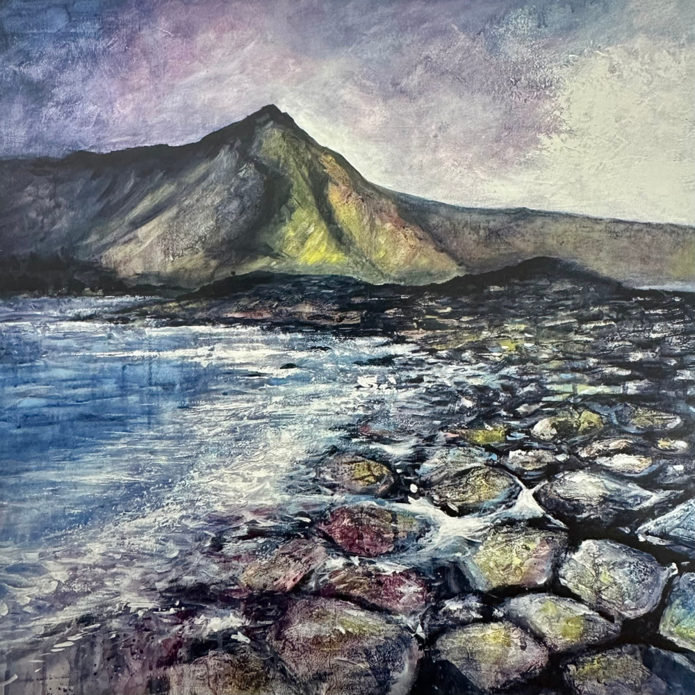 Causeway box framed print by frankie creith detailed view