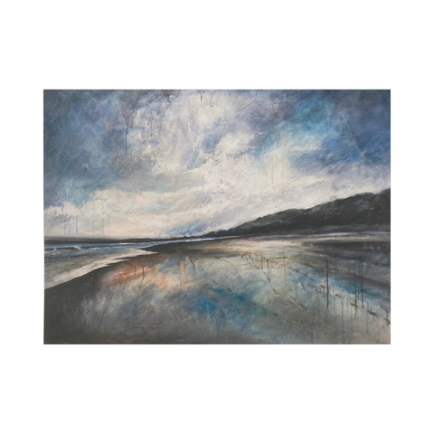 Original Image of Curran Point print featured on silk art print scarf