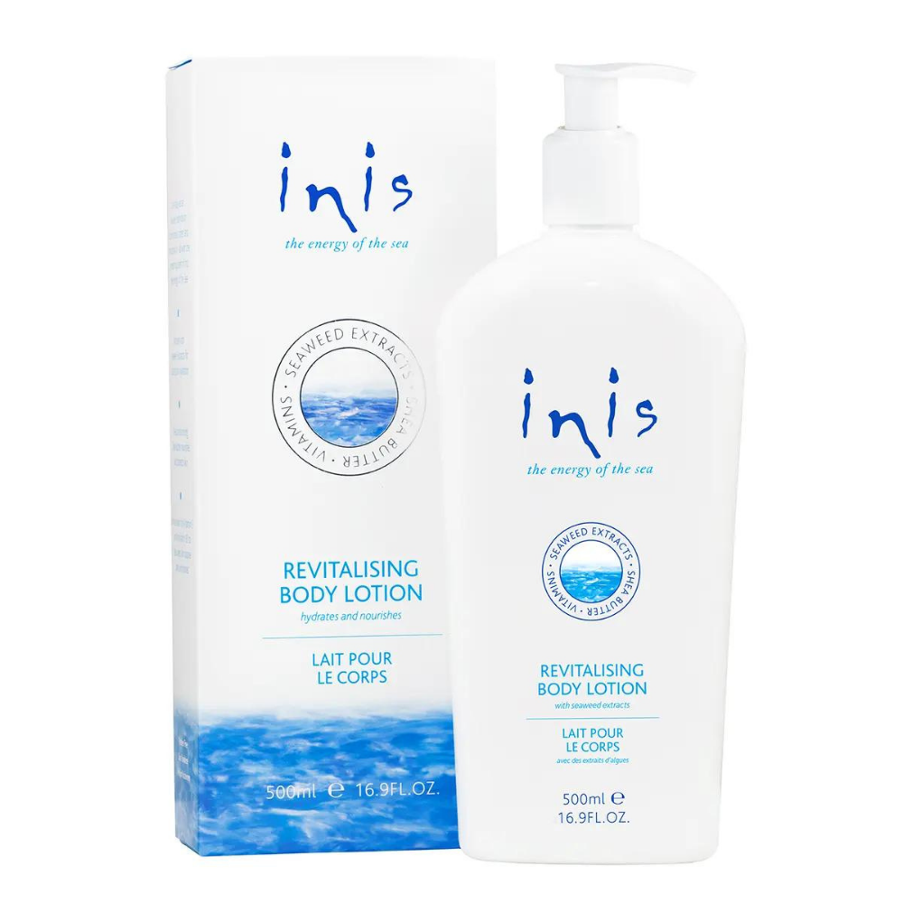 Inis Revitalising Body Lotion stockist Frankie Creith Art