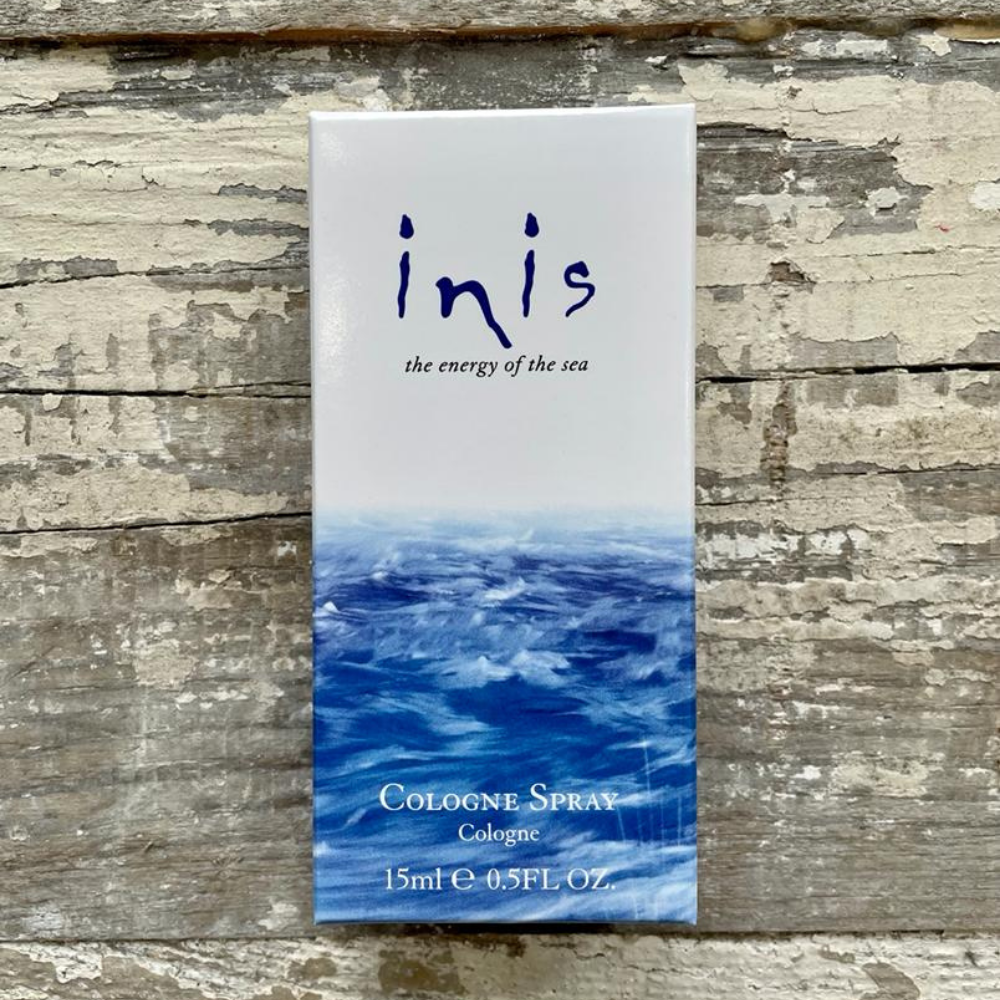 Inis Cologne Spray Travel Size Box stockist Frankie Creith Art