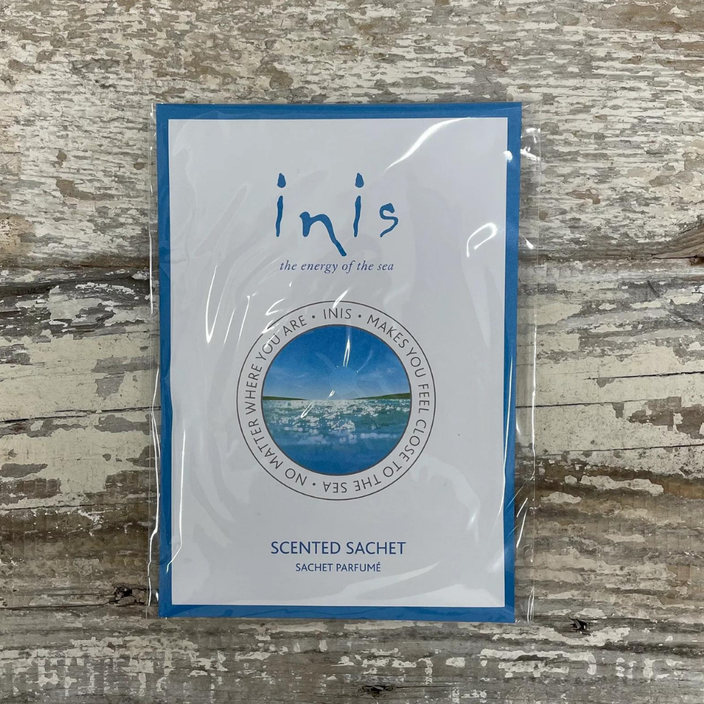 Inis Scented Sachet in wrapping stockist Frankie Creith Art