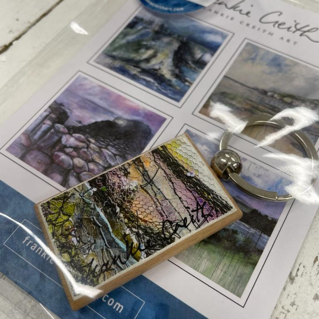 Hand Embellished Keyrings by Frankie Creith