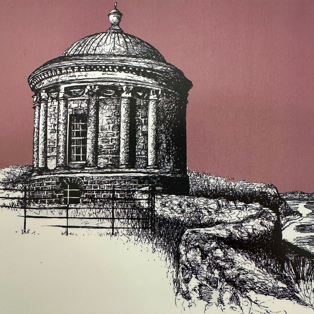 Mussenden Temple Box Framed Print detailed view