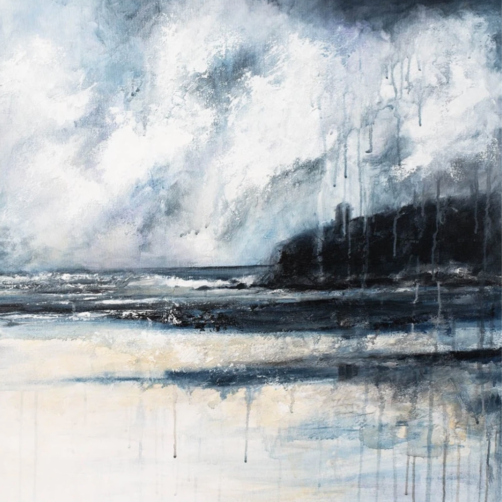 Mussenden Wax Hurricane Lantern print