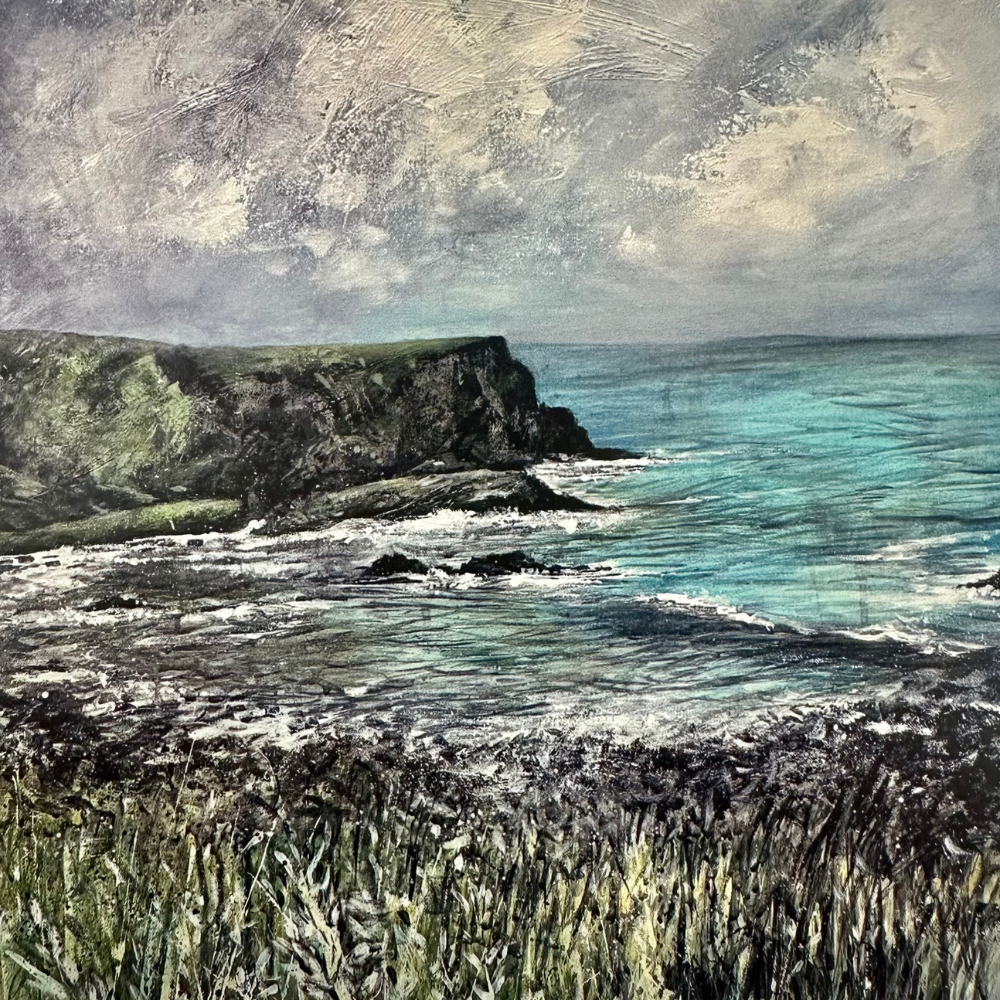 Runkerry Head box framed print by Frankie Creith detailed view