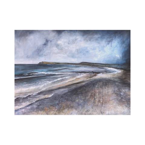 Runkerry Strand original print by Frankie Creith
