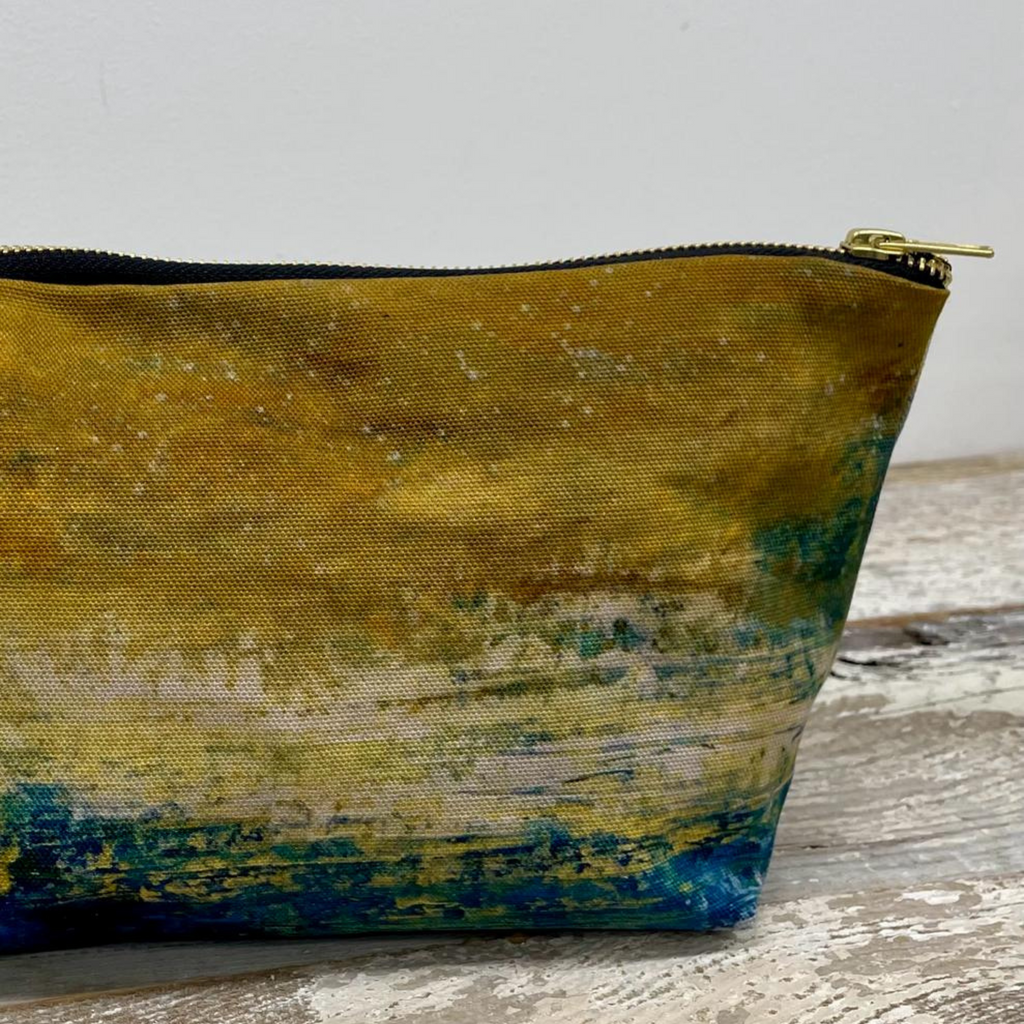 Sea and Sand Make Up Wash Bag rear view