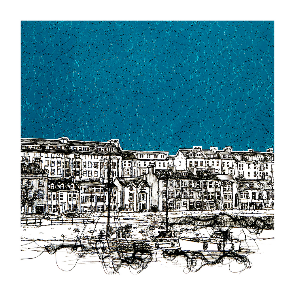 Stitched Portrush Kerr Street Wax Hurricane Lantern original image